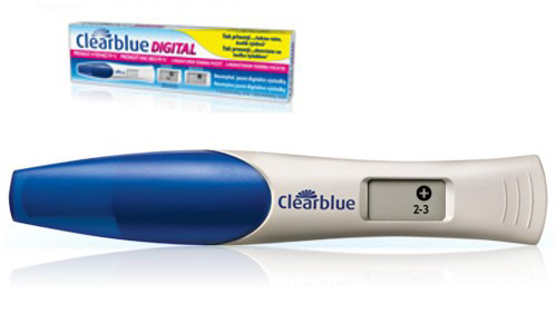 Domáci tehotenský test Clearblue DIGITAL